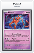 Graded - Deoxys - 031/086 — PSA 10 graded overlay