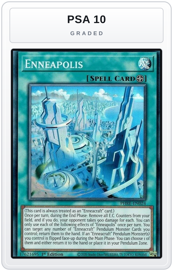 Graded - Enneapolis — PSA 10 graded overlay