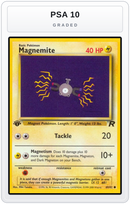 Graded - Magnemite — PSA 10 graded overlay