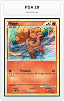 Graded - Vulpix — PSA 10 graded overlay