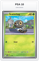 Graded - Scatterbug — PSA 10 graded overlay