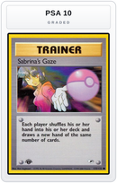 Graded - Sabrina's Gaze — PSA 10 graded overlay