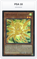 Graded - Dragunity Falchion — PSA 10 graded overlay