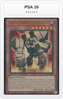 Graded - Golem that Guards the Millennium Treasures — PSA 10 graded overlay