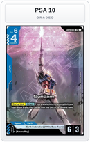 Graded - Gundam (GD04-001) — PSA 10 graded overlay