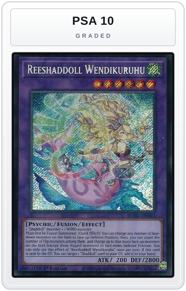 Graded - Reeshaddoll Wendikuruhu — PSA 10 graded overlay