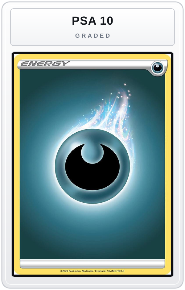 Graded - Darkness Energy — PSA 10 graded overlay