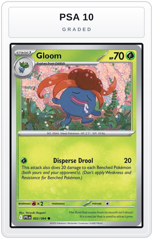 Graded - Gloom — PSA 10 graded overlay