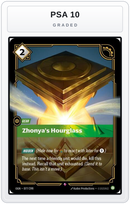 Graded - Zhonya's Hourglass — PSA 10 graded overlay
