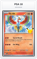 Graded - Ho-Oh — PSA 10 graded overlay