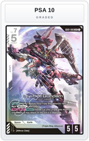 Graded - Justice Gundam — PSA 10 graded overlay