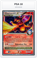 Graded - Charizard G Lv.X — PSA 10 graded overlay
