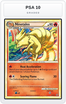 Graded - Ninetales — PSA 10 graded overlay