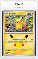 Graded - Pikachu - 040/128 — PSA 10 graded overlay