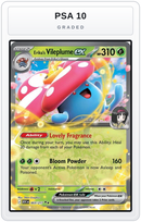 Graded - Erika's Vileplume ex — PSA 10 graded overlay