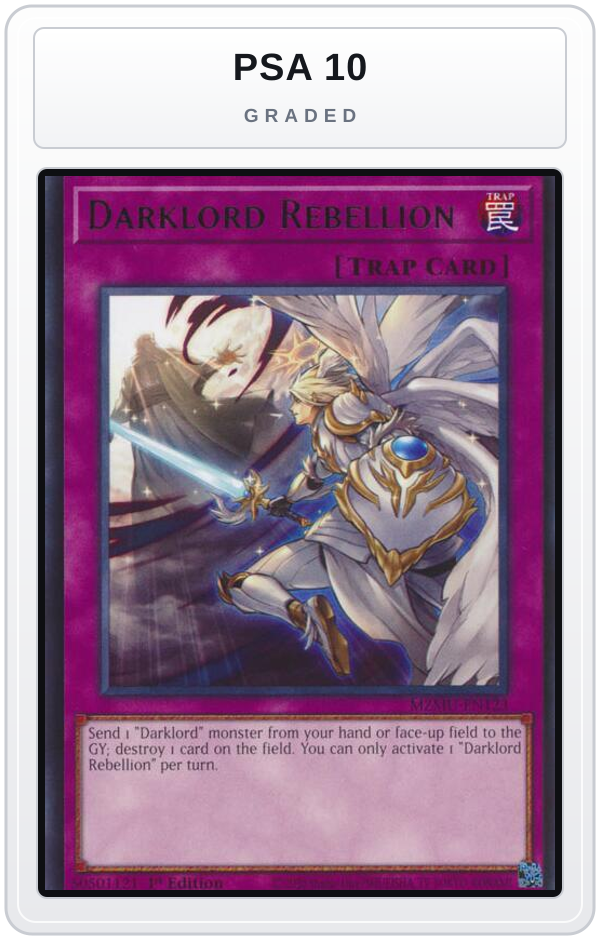 Graded - Darklord Rebellion — PSA 10 graded overlay