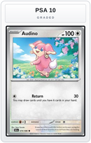 Graded - Audino - 074/086 — PSA 10 graded overlay