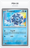 Graded - Cryogonal — PSA 10 graded overlay