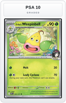 Graded - Erika's Weepinbell — PSA 10 graded overlay