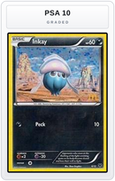 Graded - Inkay - 6/12 — PSA 10 graded overlay