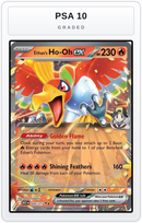 Graded - Ethan's Ho-Oh ex — PSA 10 graded overlay