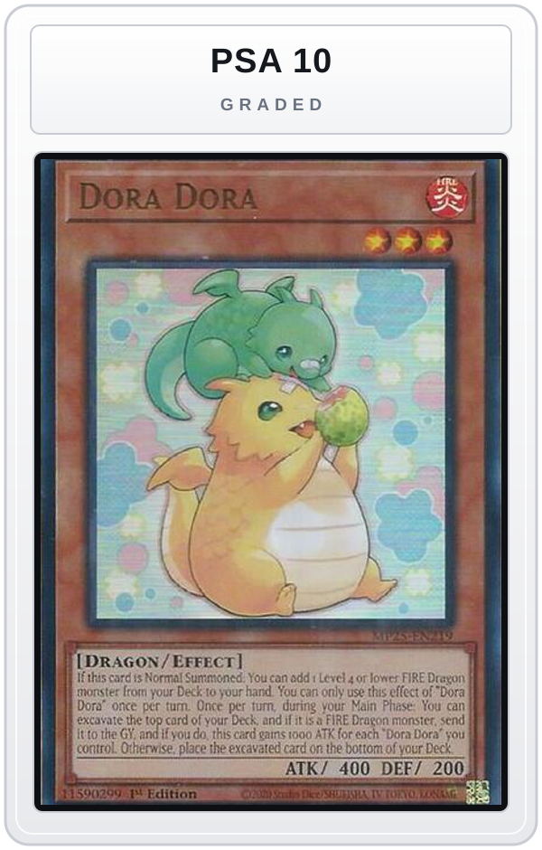 Graded - Dora Dora — PSA 10 graded overlay