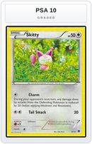Graded - Skitty - 12/12 — PSA 10 graded overlay