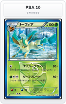 Graded - Leafeon (Team Plasma) — PSA 10 graded overlay