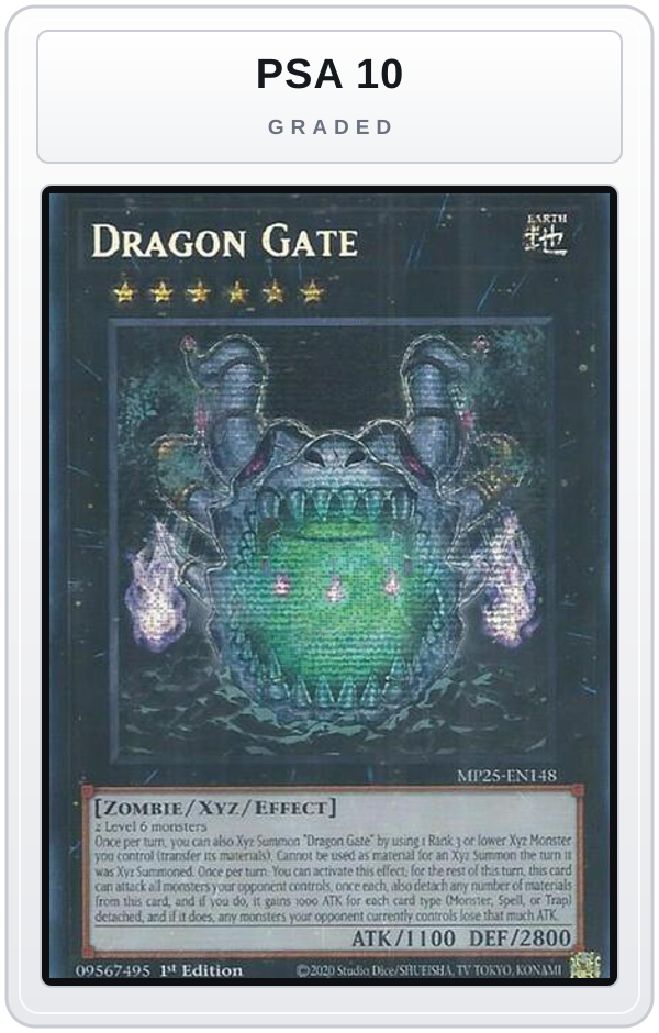 Graded - Dragon Gate — PSA 10 graded overlay