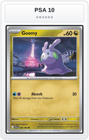Graded - Goomy — PSA 10 graded overlay