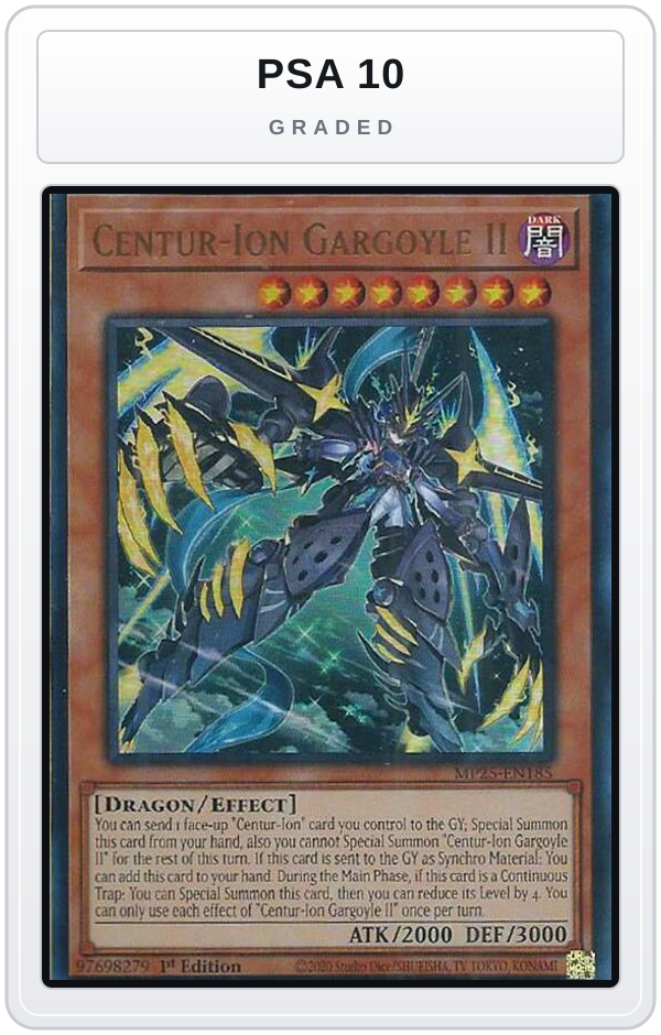 Graded - Centur-Ion Gargoyle II — PSA 10 graded overlay