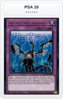 Graded - Infinite Impermanence — PSA 10 graded overlay