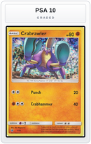 Graded - Crabrawler - 7/12 — PSA 10 graded overlay