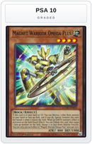 Graded - Magnet Warrior Omega Plus — PSA 10 graded overlay