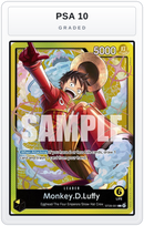 Graded - Monkey.D.Luffy (001) — PSA 10 graded overlay