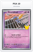 Graded - Gimmighoul — PSA 10 graded overlay