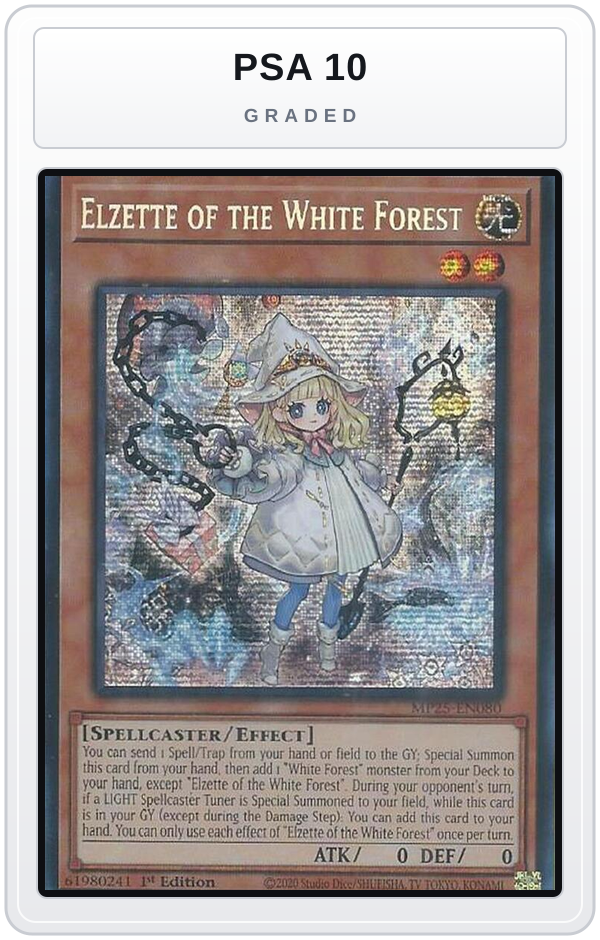 Graded - Elzette of the White Forest — PSA 10 graded overlay