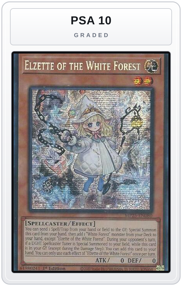 Graded - Elzette of the White Forest — PSA 10 graded overlay