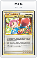 Graded - Interviewer's Questions — PSA 10 graded overlay
