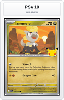 Graded - Jangmo-o — PSA 10 graded overlay