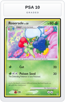 Graded - Roserade — PSA 10 graded overlay