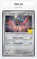 Graded - Zacian — PSA 10 graded overlay