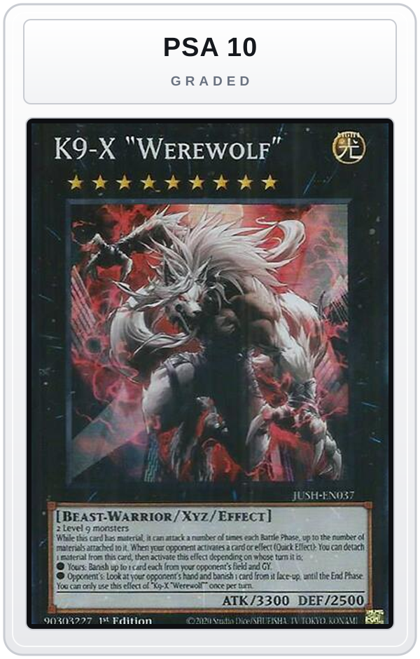 Graded - K9-X "Werewolf" — PSA 10 graded overlay
