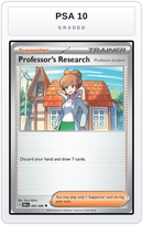 Graded - Professor's Research [Professor Juniper] — PSA 10 graded overlay