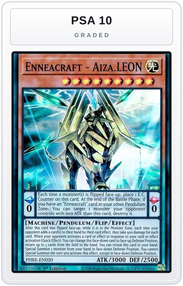 Graded - Enneacraft - Aiza.LEON — PSA 10 graded overlay