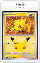 Graded - Pikachu - 035/128 — PSA 10 graded overlay