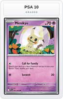 Graded - Mimikyu — PSA 10 graded overlay