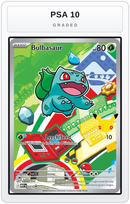 Graded - Bulbasaur - 037 — PSA 10 graded overlay