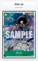 Graded - Brook (OP15-032) — PSA 10 graded overlay