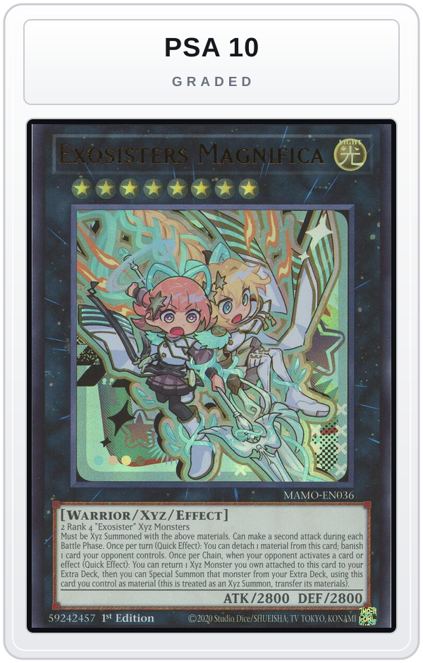 Graded - Exosisters Magnifica — PSA 10 graded overlay